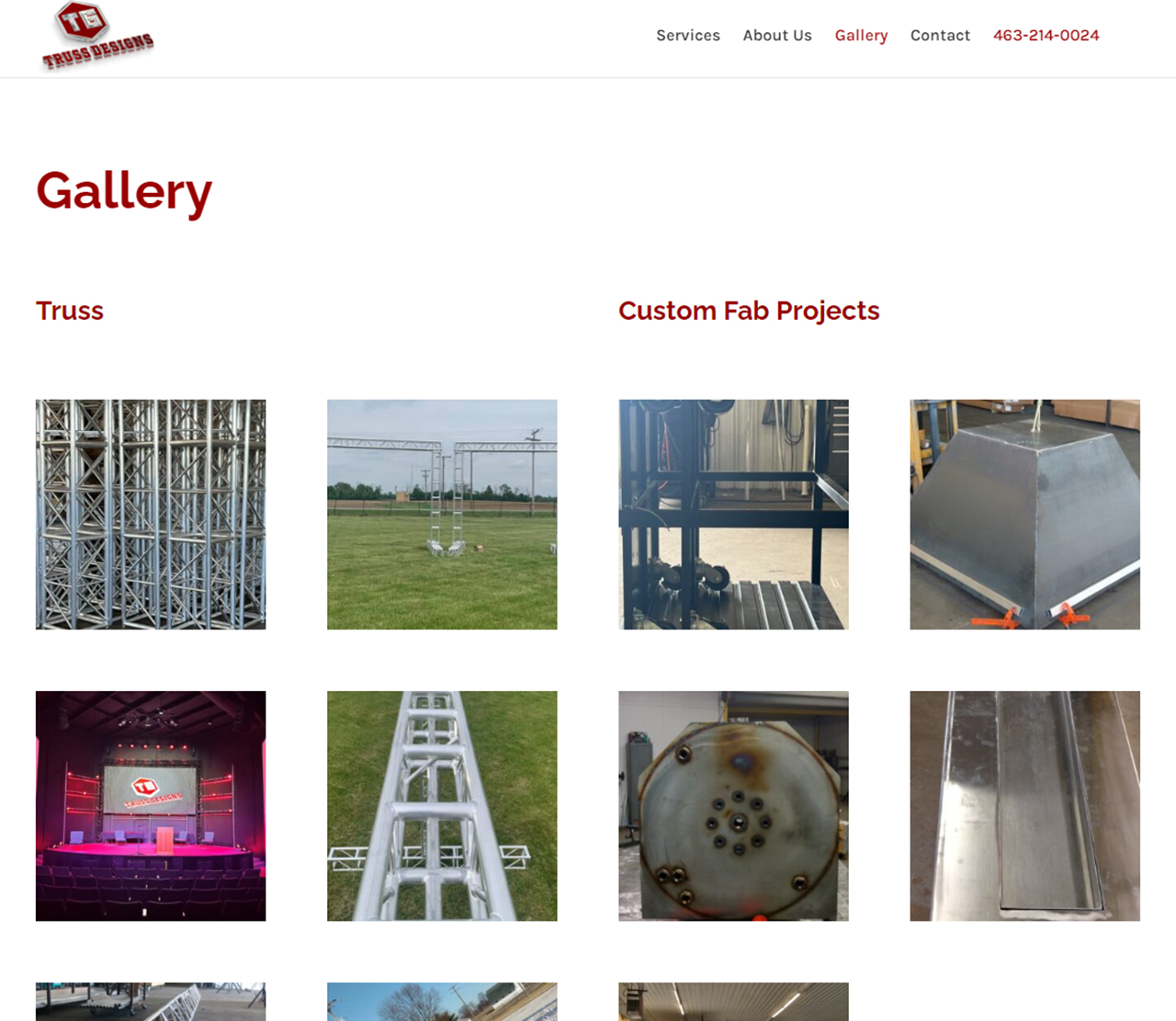 T6Truss Designs Gallery Page
