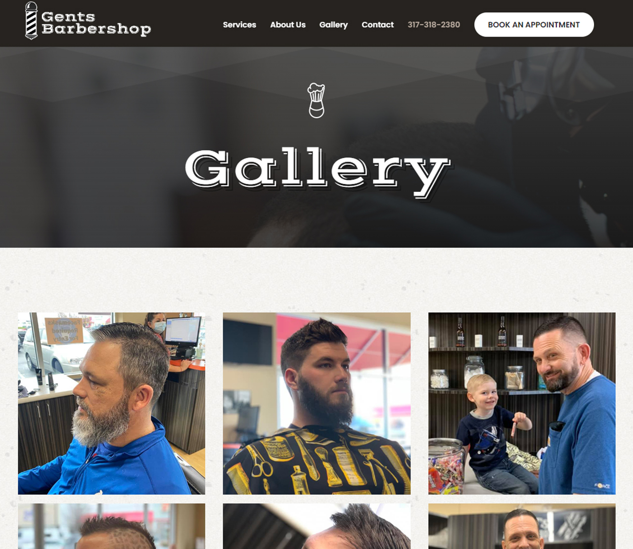 Gents Barbershop Gallery Page
