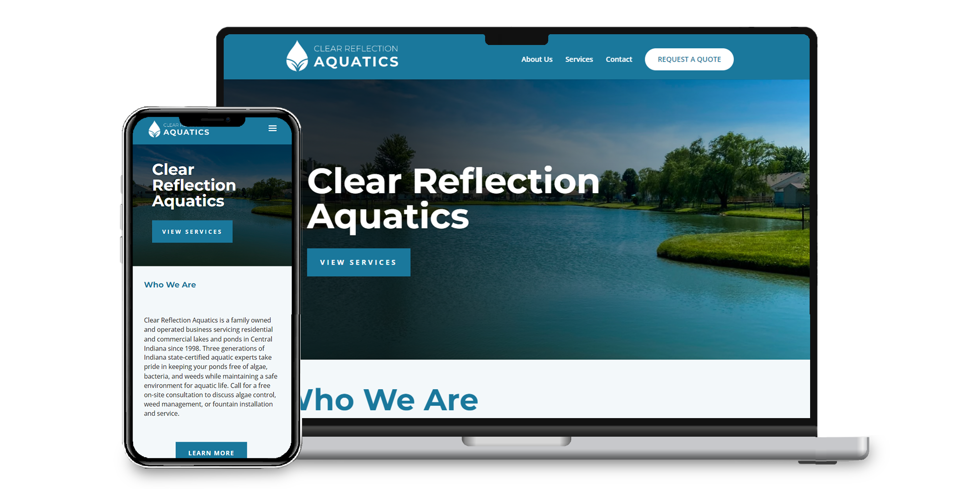 Clear Reflection Aquatics Homepage