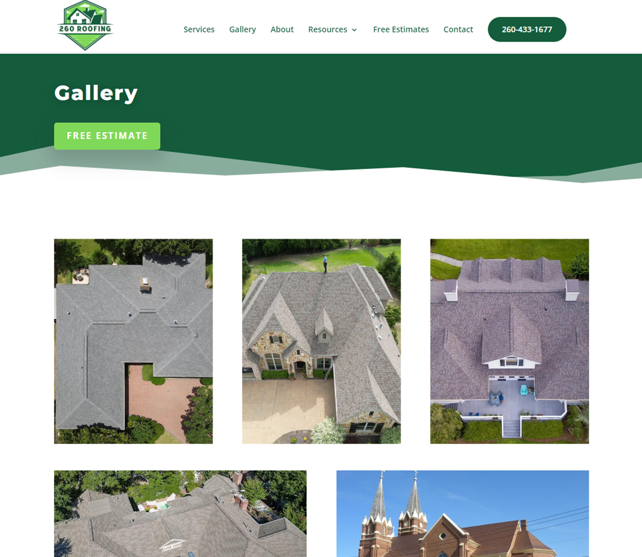 260 Roofing Gallery Page