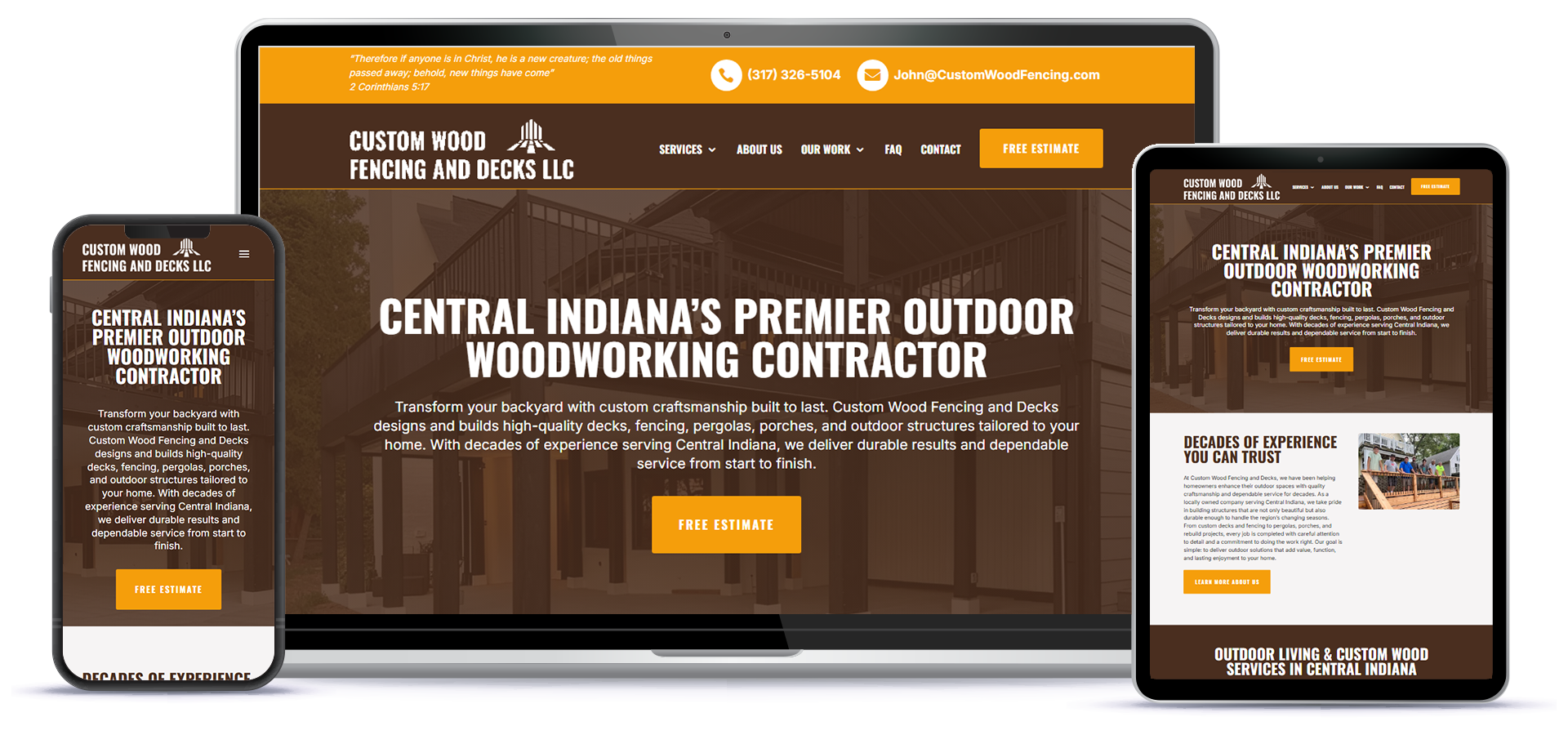 Dave Sego Builders Website Thumbnail
