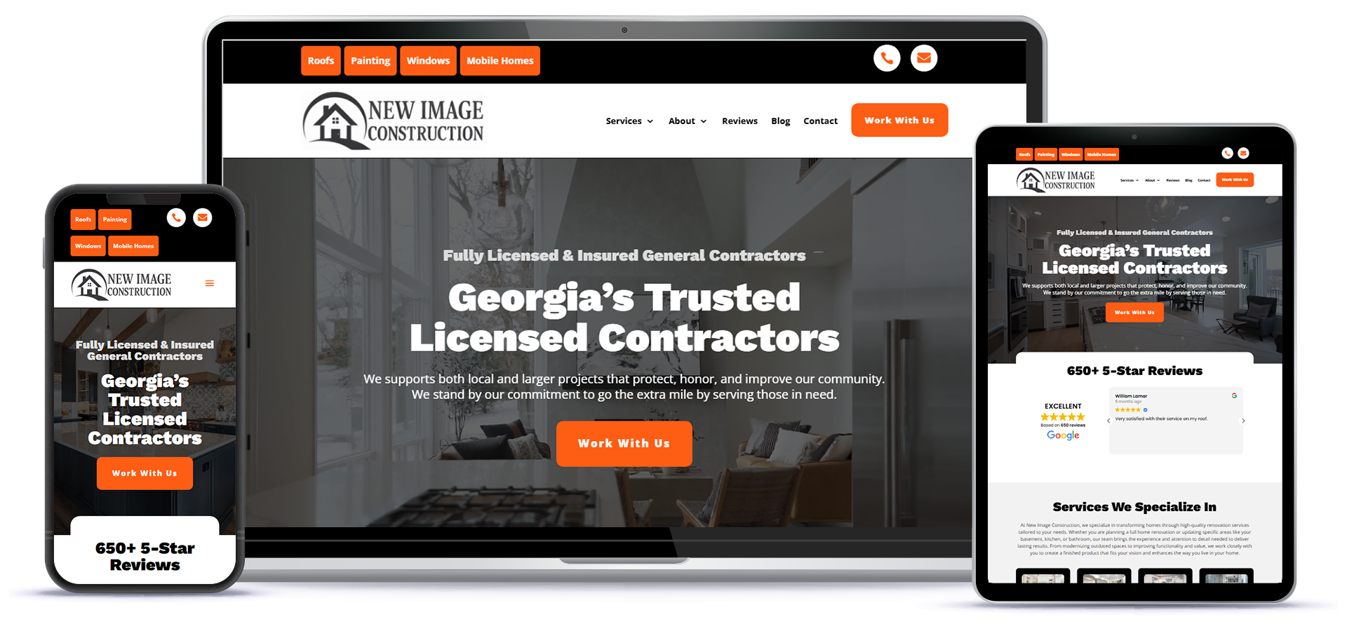 New Image Construction Website Thumbnail
