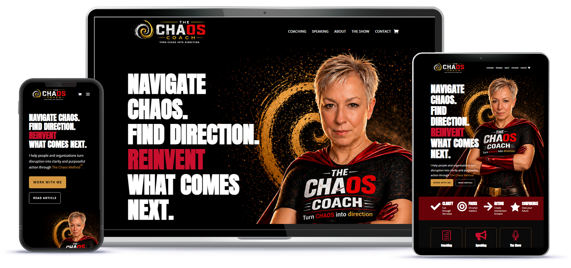 The Chaos Coach Website Thumbnail